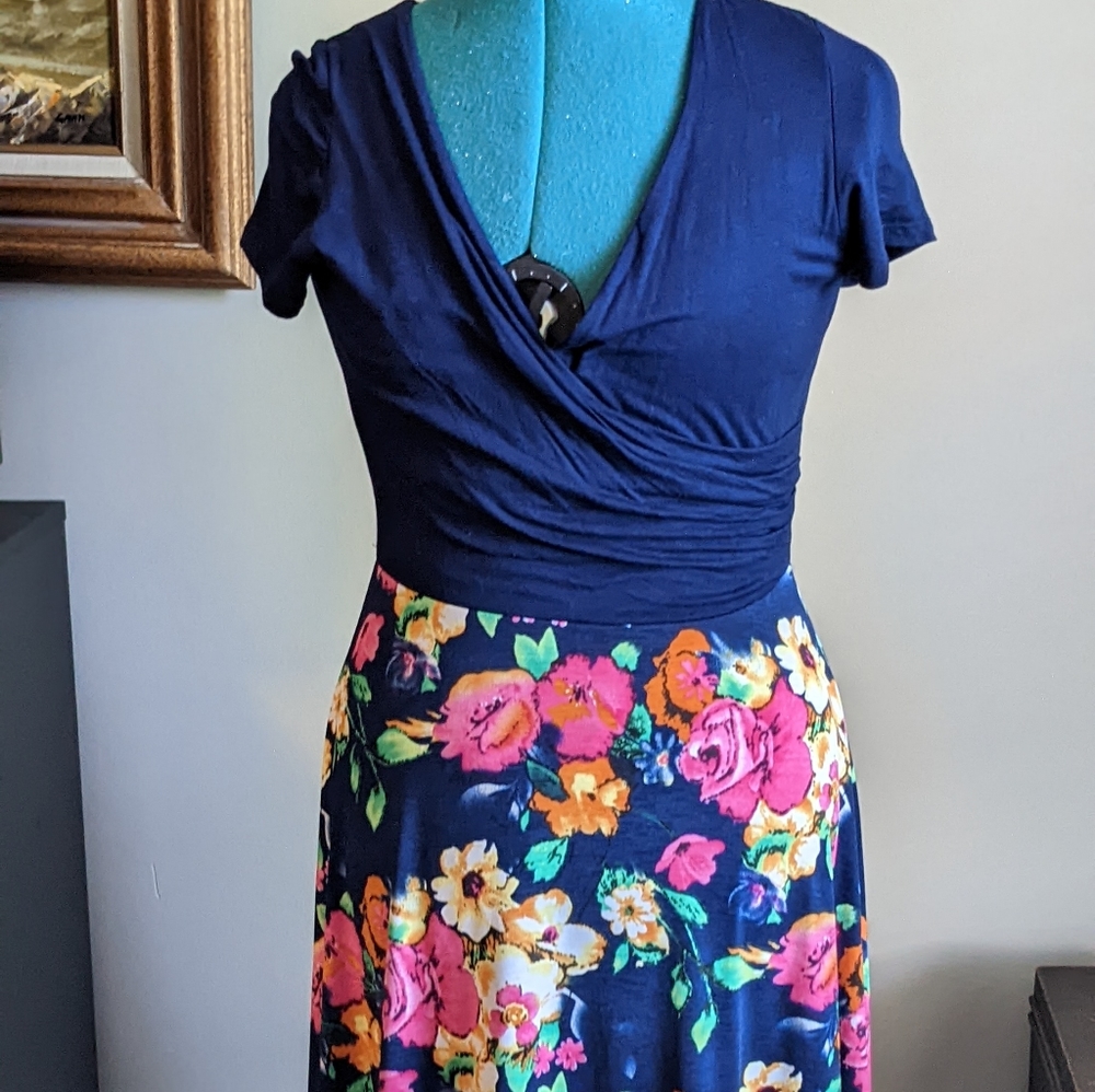 Modcloth Botanical Breakfast Dress - L